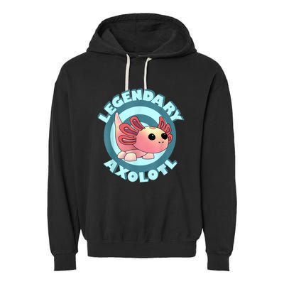 The Legendary Axolotl Adopt Me Gaming Team Garment-Dyed Fleece Hoodie