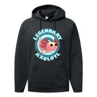 The Legendary Axolotl Adopt Me Gaming Team Performance Fleece Hoodie