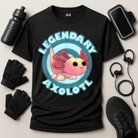 The Legendary Axolotl Adopt Me Gaming Team Performance Shirt