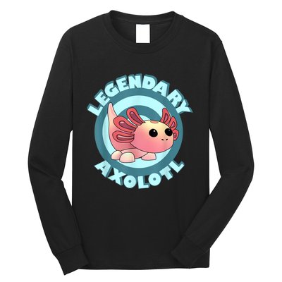 The Legendary Axolotl Adopt Me Gaming Team Long Sleeve Shirt