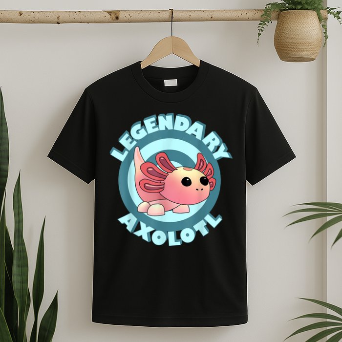 The Legendary Axolotl Adopt Me Gaming Team T-Shirt