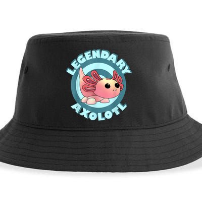 The Legendary Axolotl Adopt Me Gaming Team Sustainable Bucket Hat