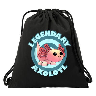 The Legendary Axolotl Adopt Me Gaming Team Drawstring Bag