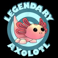 The Legendary Axolotl Adopt Me Gaming Team 16 in Basic Backpack