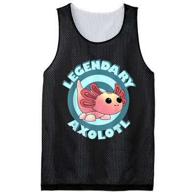 The Legendary Axolotl Adopt Me Gaming Team Mesh Reversible Basketball Jersey Tank