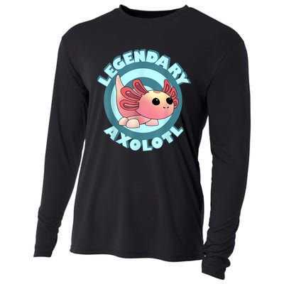 The Legendary Axolotl Adopt Me Gaming Team Cooling Performance Long Sleeve Crew