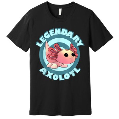 The Legendary Axolotl Adopt Me Gaming Team Premium T-Shirt