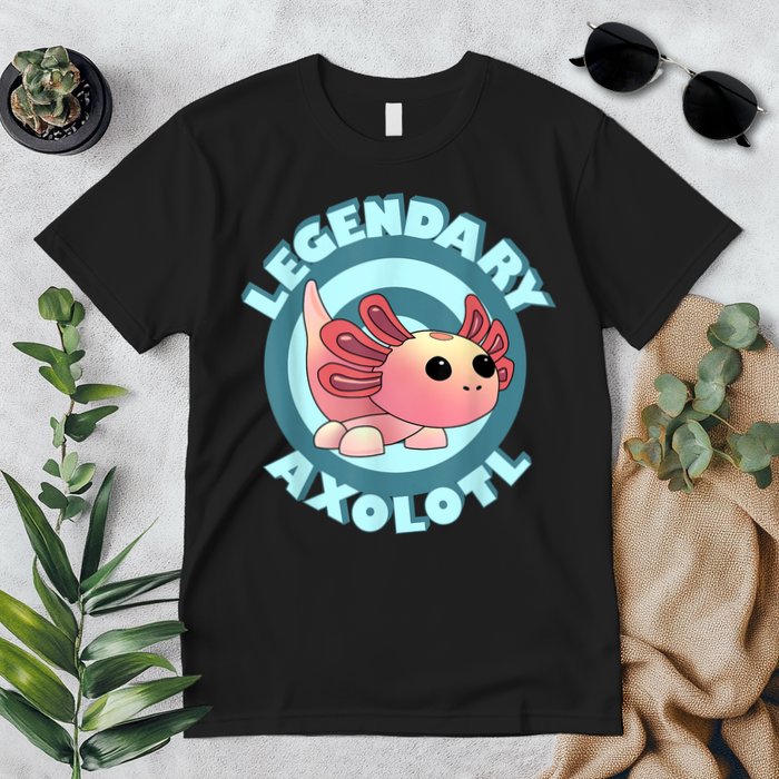 The Legendary Axolotl Adopt Me Gaming Team Premium T-Shirt