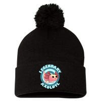 The Legendary Axolotl Adopt Me Gaming Team Pom Pom 12in Knit Beanie