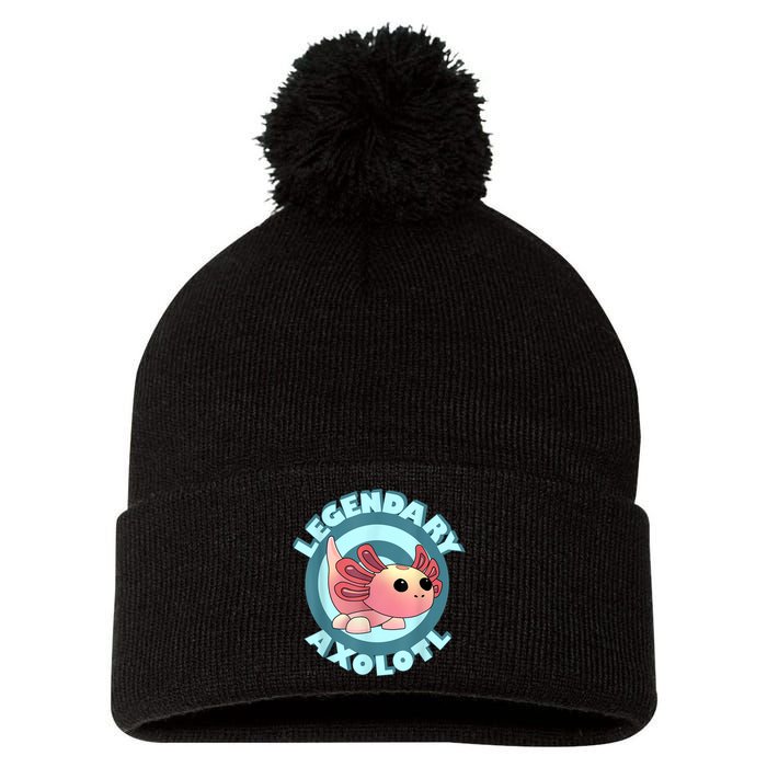 The Legendary Axolotl Adopt Me Gaming Team Pom Pom 12in Knit Beanie