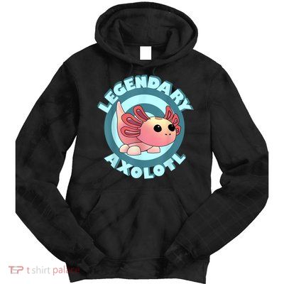 The Legendary Axolotl Adopt Me Gaming Team Tie Dye Hoodie