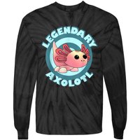 The Legendary Axolotl Adopt Me Gaming Team Tie-Dye Long Sleeve Shirt