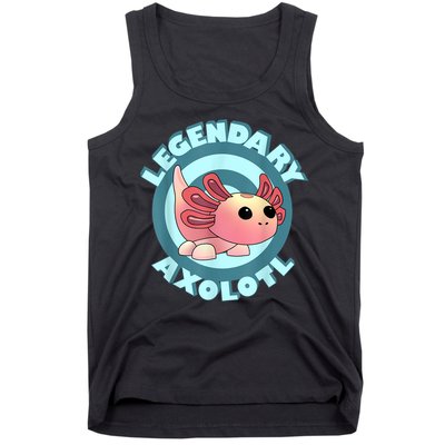 The Legendary Axolotl Adopt Me Gaming Team Tank Top
