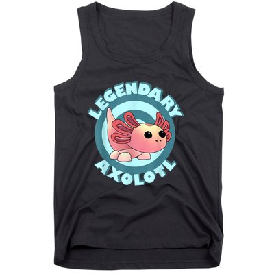 The Legendary Axolotl Adopt Me Gaming Team Tank Top