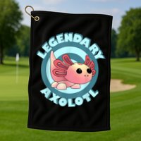 The Legendary Axolotl Adopt Me Gaming Team Golf Towel
