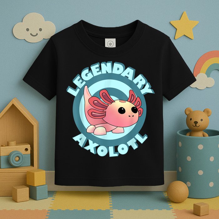 The Legendary Axolotl Adopt Me Gaming Team Toddler T-Shirt
