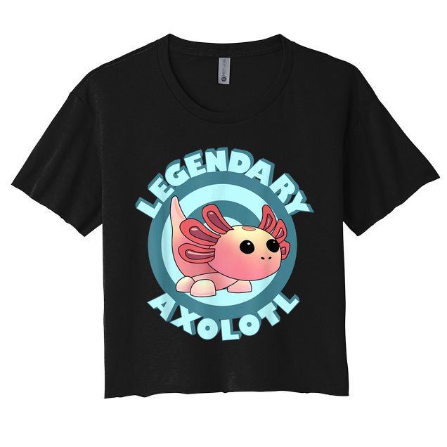 The Legendary Axolotl Adopt Me Gaming Team Crop Top