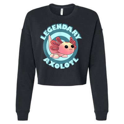 The Legendary Axolotl Adopt Me Gaming Team Cropped Pullover Crew