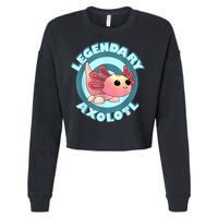 The Legendary Axolotl Adopt Me Gaming Team Cropped Pullover Crew