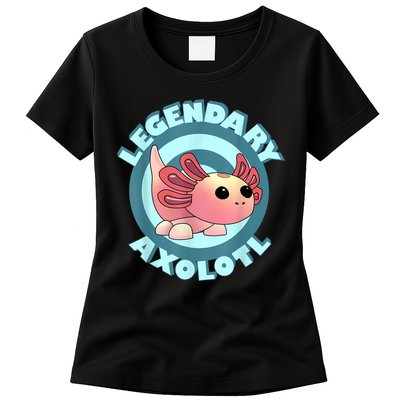 The Legendary Axolotl Adopt Me Gaming Team Womens T-Shirt