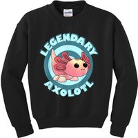 The Legendary Axolotl Adopt Me Gaming Team Kids Sweatshirt