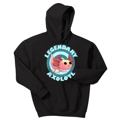 The Legendary Axolotl Adopt Me Gaming Team Kids Hoodie