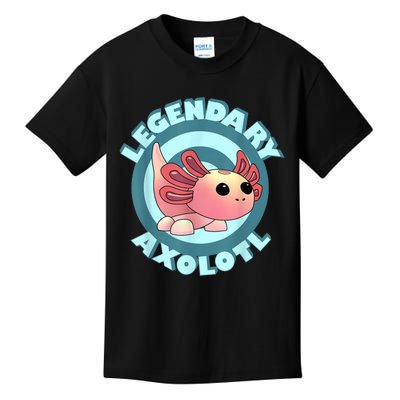 The Legendary Axolotl Adopt Me Gaming Team Kids T-Shirt