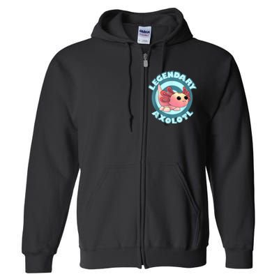 The Legendary Axolotl Adopt Me Gaming Team Full Zip Hoodie