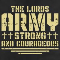 The Lords Army Strong And Courageous Jesus Christ 25L Jumbo Tote