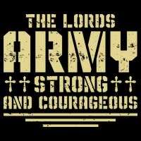 The Lords Army Strong And Courageous Jesus Christ Women's Crop Top Tee