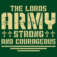 The Lords Army Strong And Courageous Jesus Christ Cooling Performance Crew T-Shirt