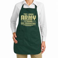 The Lords Army Strong And Courageous Jesus Christ Apron