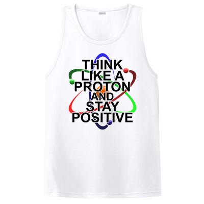 Think Like A Proton And Stay Positive Science PosiCharge Competitor Tank