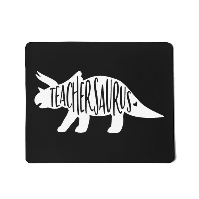 Teachersaurus Like A Normal Teacher Awesome Dinosaur Teacher Mousepad