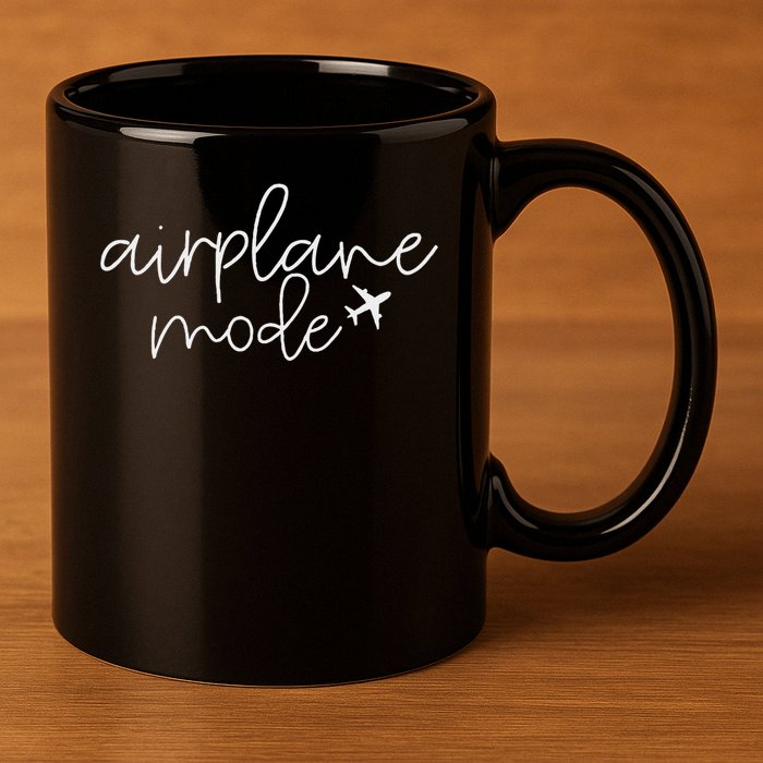 Travel Lover Airplane Mode For Women Airplane Mode Adventure 11oz C Handle Ceramic Mug