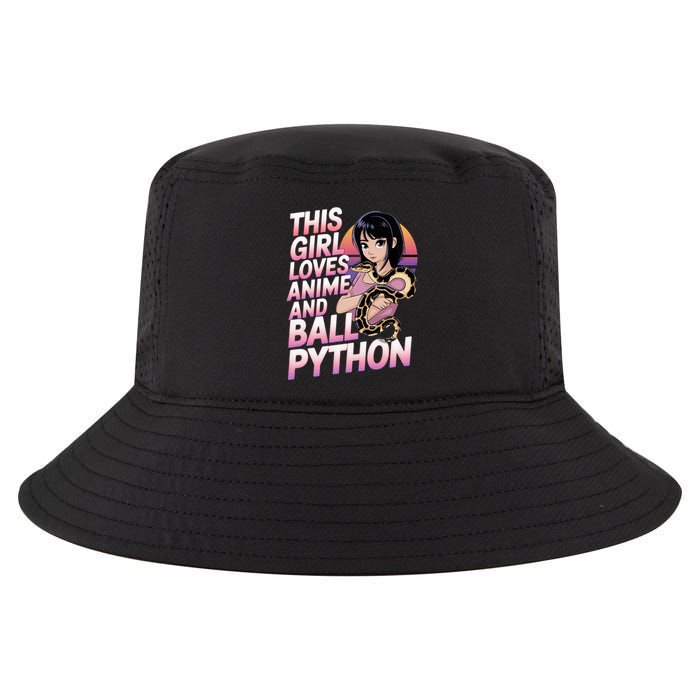 This Loves Anime Ball Python Snake Pet Ball Python Great Gift Cool Comfort Performance Bucket Hat