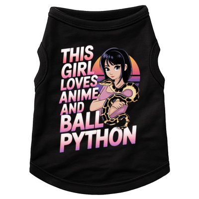 This Loves Anime Ball Python Snake Pet Ball Python Great Gift Doggie Tank