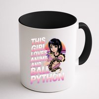 This Loves Anime Ball Python Snake Pet Ball Python Great Gift Mug