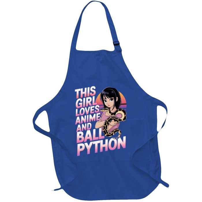 This Loves Anime Ball Python Snake Pet Ball Python Great Gift Apron