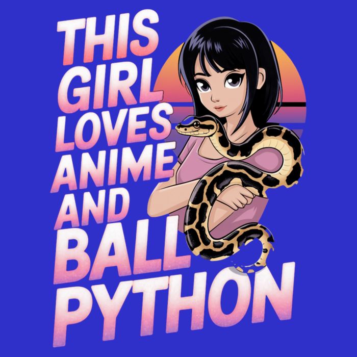 This Loves Anime Ball Python Snake Pet Ball Python Great Gift Sweatshirt