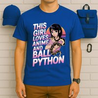 This Loves Anime Ball Python Snake Pet Ball Python Great Gift T-Shirt