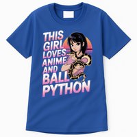 This Loves Anime Ball Python Snake Pet Ball Python Great Gift Tall T-Shirt