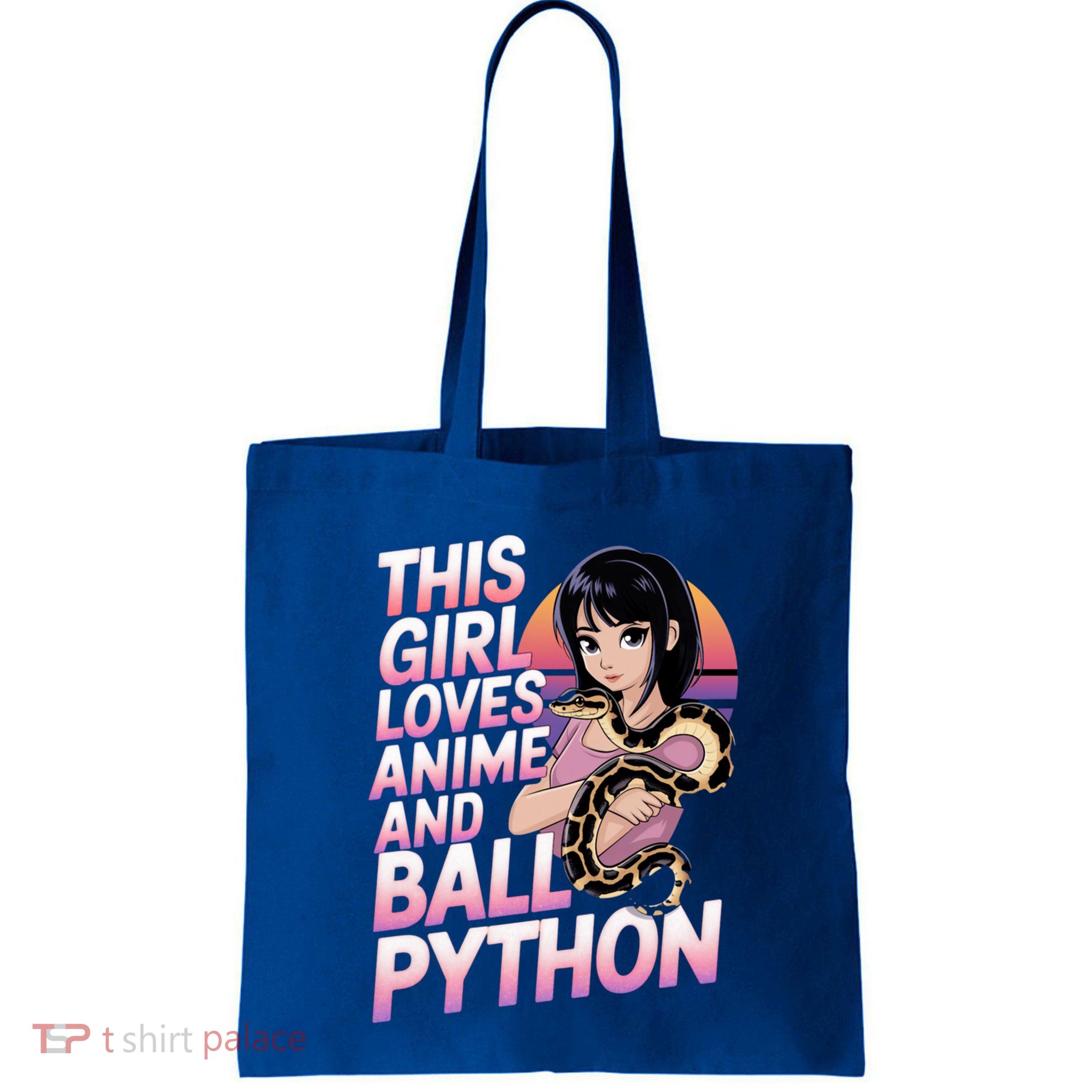 This Loves Anime Ball Python Snake Pet Ball Python Great Gift Bag