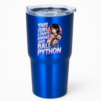 This Loves Anime Ball Python Snake Pet Ball Python Great Gift Tumbler