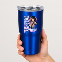 This Loves Anime Ball Python Snake Pet Ball Python Great Gift Tumbler