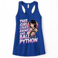 This Loves Anime Ball Python Snake Pet Ball Python Great Gift Womens Tank Top