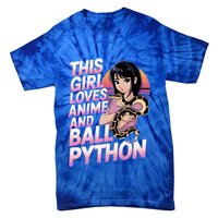 This Loves Anime Ball Python Snake Pet Ball Python Great Gift Tie-Dye T-Shirt