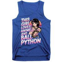 This Loves Anime Ball Python Snake Pet Ball Python Great Gift Tank Top