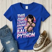 This Loves Anime Ball Python Snake Pet Ball Python Great Gift Womens T-Shirt