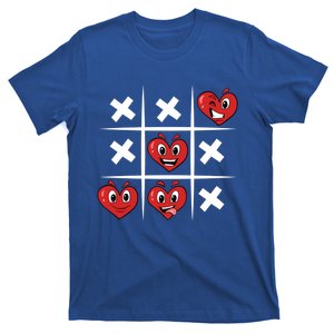 Tictactoe Love Always Wins Hearts Great Gift T-Shirt